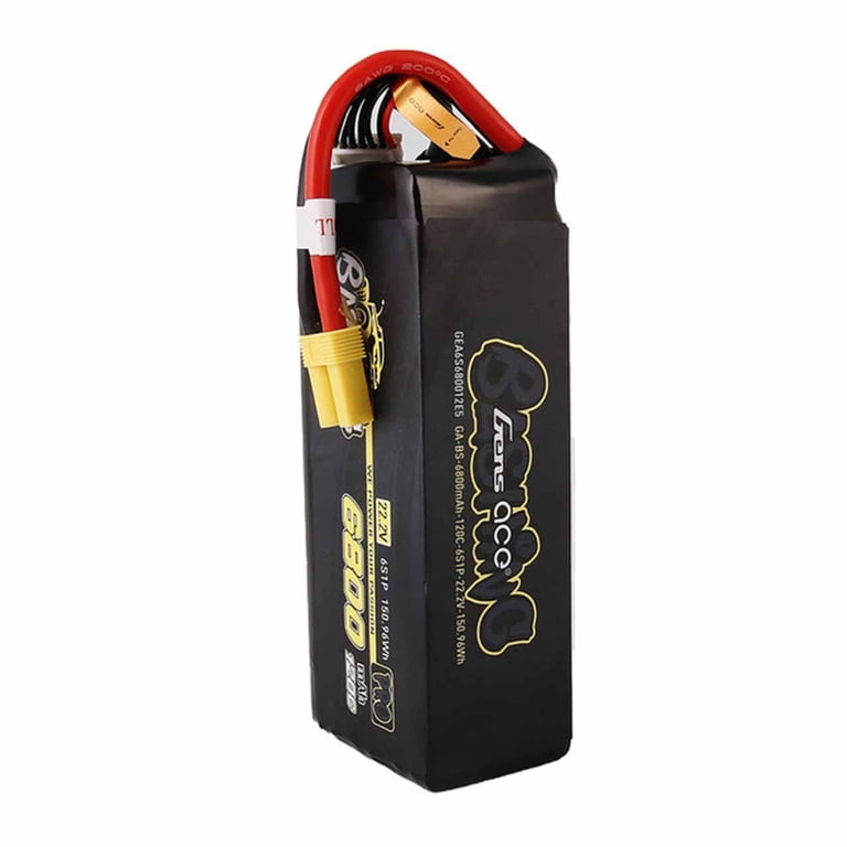 Gens Ace G-Tech 6800mAh 4S 120C Lipo Battery W/ EC5 For 1/8 RC Cars