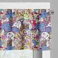 thumbnail image 3 of Ambesonne Boho Valance Pack of 2, Colorful Oriental Motifs Art, 54"X12", Multicolor, 3 of 5
