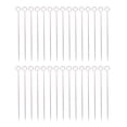thumbnail image 1 of MasteelfCA 30 Pcs Brochettes de Barbecue en Acier Inoxydable, 1 of 7
