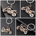 thumbnail image 4 of BESTYASH 1Ud Llavero Elegante Motocicleta En Zinc Aleación Color Marrón Para Accesorio Clave, 4 of 8