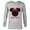 Athletic Heather, variant on Disney Minnie Mouse Sister Family - Long Sleeve T-Shirt for Men – Customized-Athletic Heather