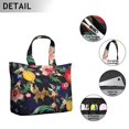thumbnail image 2 of Chic Paisley Pattern Weekender Boho Vintage Travel Duffel with Artistic Floral Pattern, Ethnic Mala Inspired Design, 2 of 5