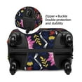 thumbnail image 4 of Haiem Dancing Skeletons Floral Garden Luggage Cover,Durable, Washable Suitcase Protector With Anti-Scratch Technology - Keep Your Luggage Looking New Medium, 4 of 9