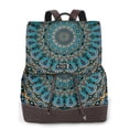 thumbnail image 1 of Fotbe Mandala Mochila Bolso con Estampado para Mujer, Mochila Antirrobo de Nylon Impermeable, Bolsa Ligera de Hombro, 1 of 4