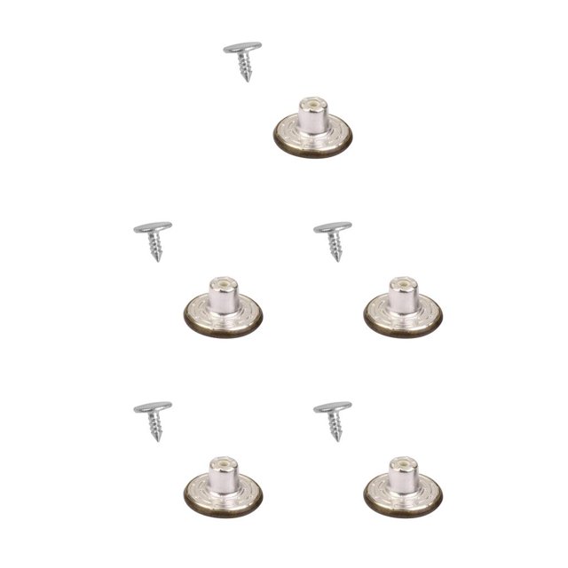 Yuarrent 50 Botones De Metal Para Pantalones Para Ropa Jeans, Ajuste Perfecto, Botón De Pasador Ajustable, Autoaumentable, Cintura Reductora, Diámetro Type2 NO2 Yuarrent CBP155771
