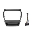 thumbnail image 1 of Double Din 9 Inch Andriod Car Radio Plastic Fascia For Hyundai IX45 Santa fe 2013 2014 Stereo Panel Frame Mount Trim Kit, 1 of 5
