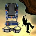 thumbnail image 3 of S SERENABLE Climbing Harness Belt Harness Tree Rock Climbing for Rappelling Equipment Blue Gray, 3 of 9