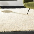 thumbnail image 4 of SAFAVIEH Athens Solid Plush Shag Area Rug, Ivory, 9' x 12', 4 of 7