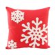 thumbnail image 1 of Crewel Snowflake Patterns Algodón Transpirable Funda de almohada suave Funda de almohada decorativa navideña sidaley JJ15966-01, 1 of 7