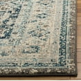 thumbnail image 3 of SAFAVIEH Phoenix Phylliss Border Runner Rug, Grey/Blue, 2'3" x 8', 3 of 7