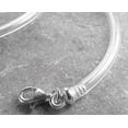 thumbnail image 2 of Sterling Silver 18" Clear Rubber Cord Chain Necklace, 2 of 2