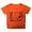 Orange, variant on Teen Girls Summer Casual Tee with Petal Sleeve Round Neck Easter Holiday Solid Color Top Black 10-11 Years
