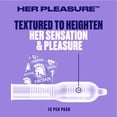 thumbnail image 3 of Preservativos Trojan Pleasure Variety Pack, 12 preservativos lubricados, 3 of 8