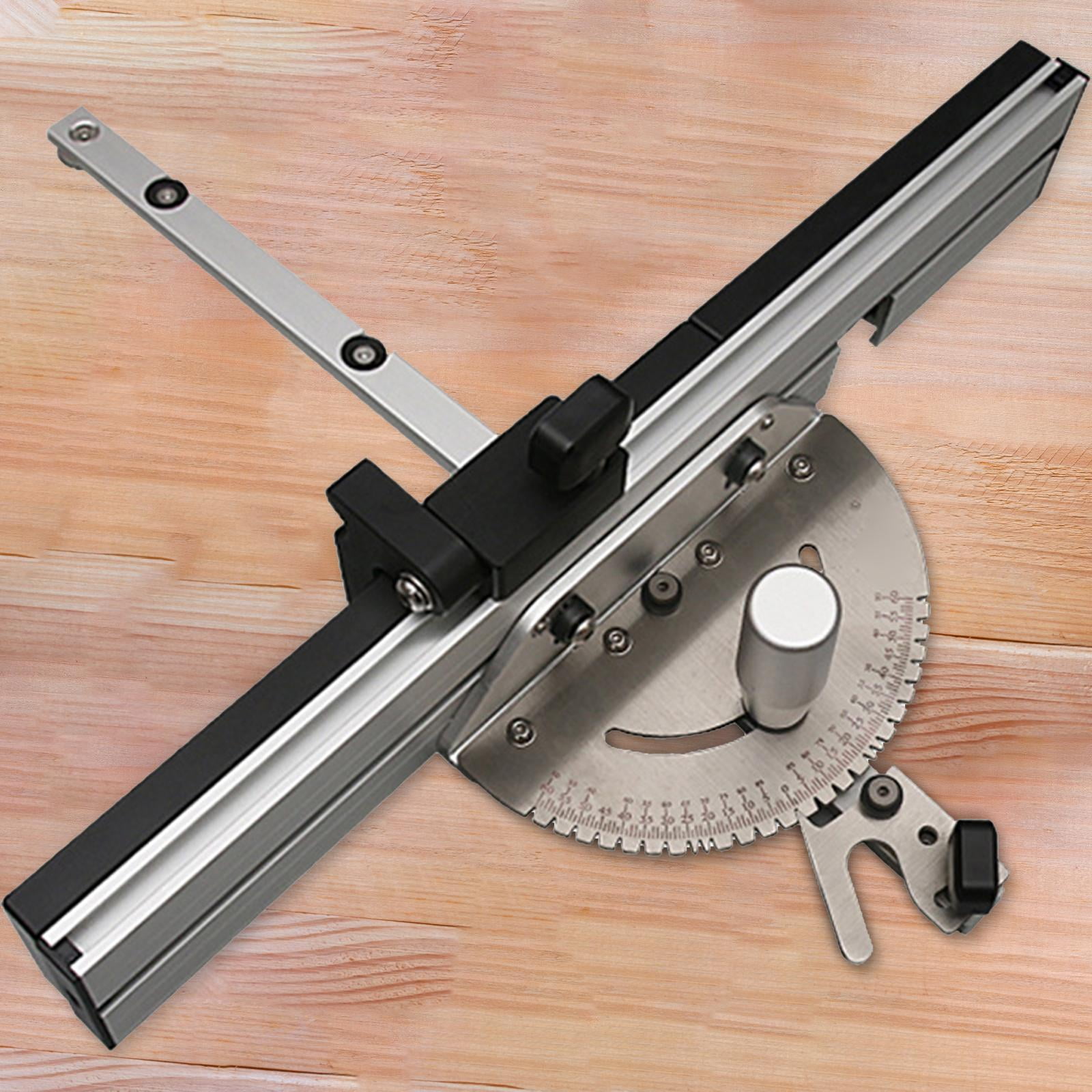 Zxpjkyu Miter Guide, Table Saw Accessories, DIY Miter Guide for Woodworking, Lightweight Fence