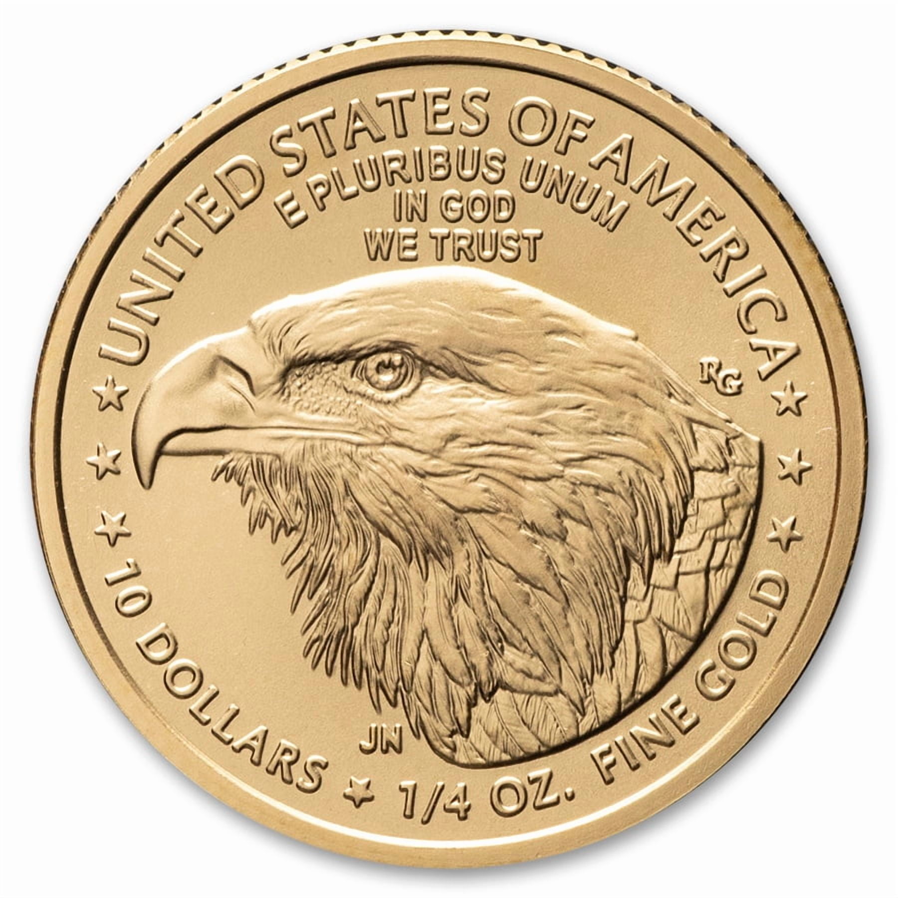 1/4 oz American Gold Eagle Coin BU - Random Year