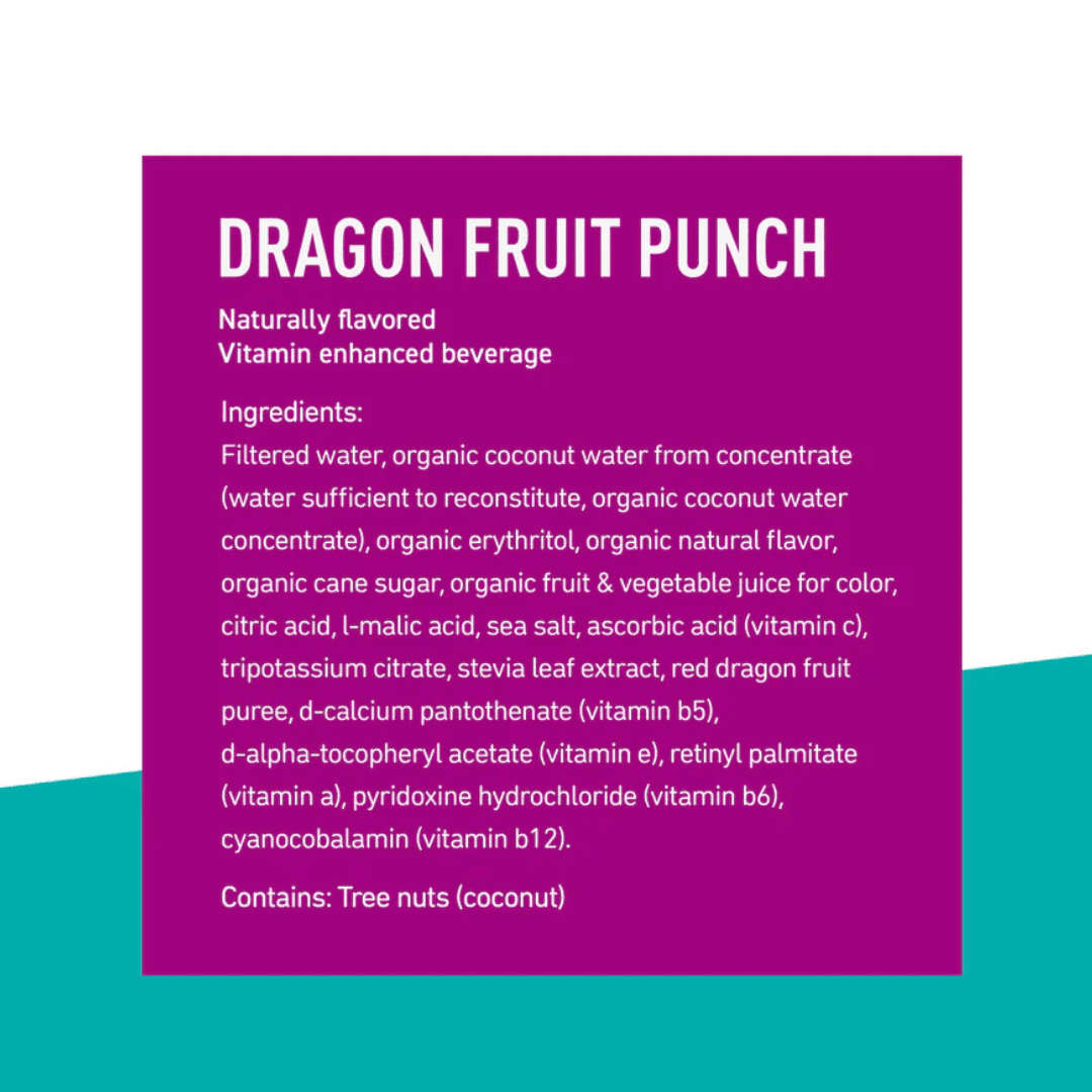 Roar Organic Electrolyte Infusions - 4-Flavor Variety Pack - with Antioxidants, B Vitamins, Low-Sugar, Coconut Water Infused Beverage 18 Fl Oz with Oasis Snacks Sticker (4 Flavor Variety, Pack of 8)