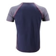 thumbnail image 2 of Men's Cool Quick-Dry Gym Workout Sport Running Breathable Performance T-shirt (1128-#3, L), 2 of 5