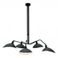 thumbnail image 2 of HomeRoots 391895 43.3 x 47.2 x 47.2 in. Black Spider Modern Chandelier, 2 of 9