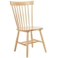 thumbnail image 6 of Safavieh Parker Scandinavian Adult Country Wood Solid Print Dining Side Chairs, Natural (Set of 2), 6 of 14
