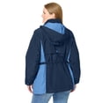 thumbnail image 2 of Woman Within Plus Size Colorblocked Taslon Anorak, 2 of 6