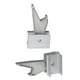 thumbnail image 3 of 2 piezas de cerraduras de escalera de extensión, piezas de mantenimiento antideslizantes de alta resistencia de aluminio, accesorios de repuesto Cola Cerraduras de escalera, 3 of 7