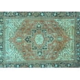 thumbnail image 1 of Ahgly Company Indoor Rectangle Persian Light Blue Traditional Area Rugs, 7' x 9', 1 of 4