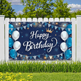 thumbnail image 6 of Yatrandify Decorative Design Happy Birthday Banner Colorful Theme Party Backdrop Celebration Banner for Birthday Party Indoor Decoration Photo Shoot, 6 of 8