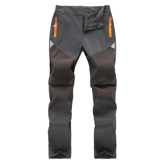 Bixock Toddler Boys Girls Jogger Sweatpants,Pants for Kids Big Boys Convertible Waterproof Hiking Pants Zip Off Legs Quick Dry Pants