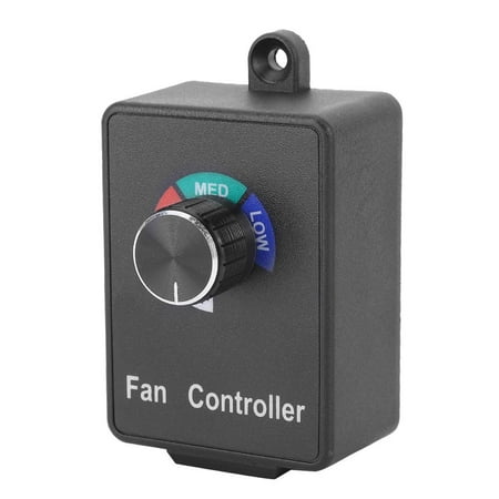 

ACOUTO Variable Fan Speed Controller 3.1x2.2x2.9in Fan Controller 120V/60Hz For Fan