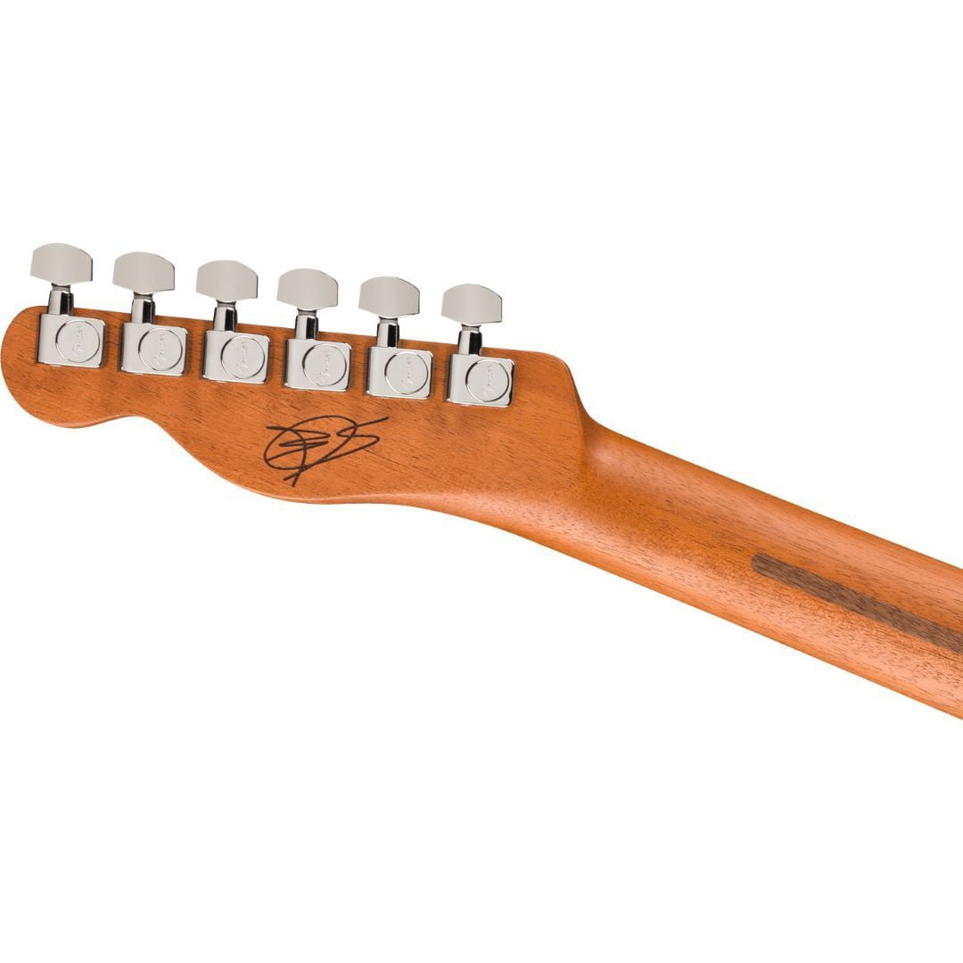 Fender Finneas Signature Acoustasonic Player Telecaster 6-String Right-Handed Electric Guitar with Rosewood Fingerboard (Cappuccino Fade)