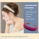 thumbnail image 4 of Sonducket Diademas con cuentas de cristal con purpurina, tocado de punto Flexible para el cabello, tocado para mujer, fiesta, colorido brillante Accesorio para el cabello Rosa roja Sonducket AP010971-21B, 4 of 5