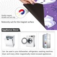 thumbnail image 4 of Yayeee Magnetic Dishwasher Cover for The Front Decoration Home Kitchen Machine Sticker Protector, Halloween Purple Ghosts, 4 of 6