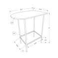 thumbnail image 2 of Monarch Specialties Home Bar, Bar Table, Bar Height, Pub, 36" Rectangular, Small, Kitchen, Metal, Laminate, White, Contemporary, Modern, 2 of 3