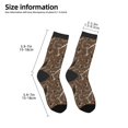 thumbnail image 2 of Naloa Coffee pots Kids Socks Unisex Kids and Toddlers' Crew Socks, ,1 Pairs, 2 of 5