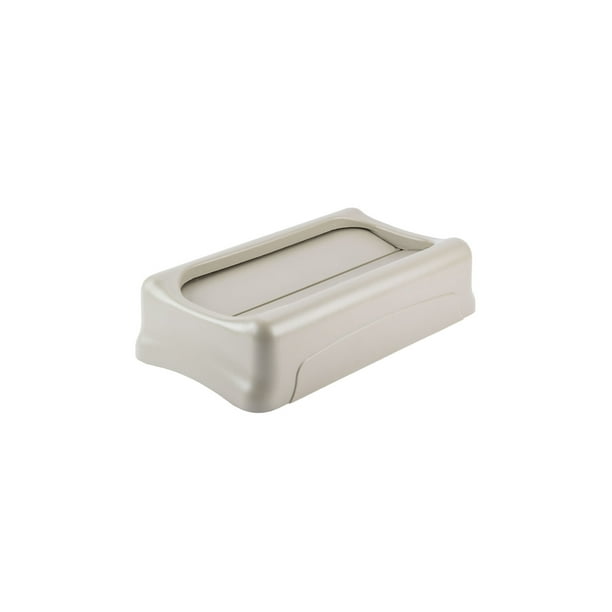 Tapa Oscilante Rubbermaid Para Contenedores Slim Jim Beige