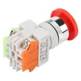 thumbnail image 1 of Gupbes Button Switch, Self-Locking Button Switch, 5A 220V For Home Outdoor Industry, 1 of 8