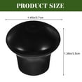 thumbnail image 2 of 3 Pcs Drum Cases Drum Leg Bracket Pads Drum Stand Accessories 3.7x3.5cm Black, 2 of 8