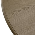 thumbnail image 6 of Open Box Maven Lane Zola Traditional Round Wooden Dining Table in Antiqued Grey, 6 of 6