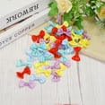 thumbnail image 5 of Uxcell 50pcs Light Blue Bow Ties 1.5" x 1" Mini Bowknot for Crafting Little Satin Bow Bulk DIY Sewing Scrapbooking, 5 of 5