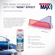 SprayMax 3680065 2K Clear Coat, 11.2 oz, Matte