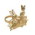 thumbnail image 3 of veasfak Easter Bunny Rabbit Napkin s Dining Table Chic for Birthday Easter D, 3 of 9