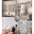 thumbnail image 2 of Cortinas Decorativas De 300 LED VIMI Serie De Luces Color Blanco, 2 of 8