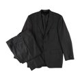 thumbnail image 1 of Alfani Mens Charcoal Solid Two Button Formal Suit, Grey, 40 Regular / 34W x UnfinishedL, 1 of 4