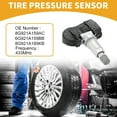 thumbnail image 2 of Sensor de presión de neumáticos Unique Bargains No.8G921A159AC para Ford S-Max 2006-2015, Sensor TPMS 1 Pc 433MHz, 2 of 7