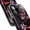 thumbnail image 2 of Dark Gothic Collage Phone Case, Vintage Aesthetic Purple and Black Art Protective Phone Cover for iPhone 16 15 14 13 12 11 Pro Max Mini Plus, 2 of 6