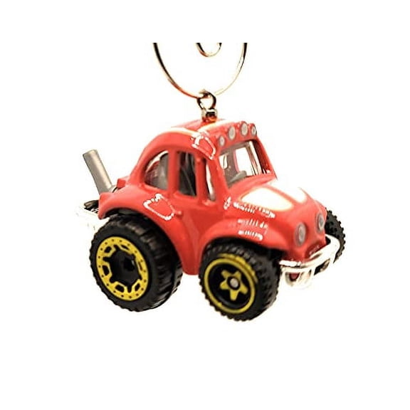 for Volkswagen Baja Bug Christmas Ornament 1:64 Red
