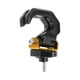 thumbnail image 1 of Gancho colgante ajustable para motocicleta, gancho doble tipo cuerno, soporte para casco y equipaje para scooters y bicicletas, tono negro dorado, 1 Pc, 65mm, 1 of 7