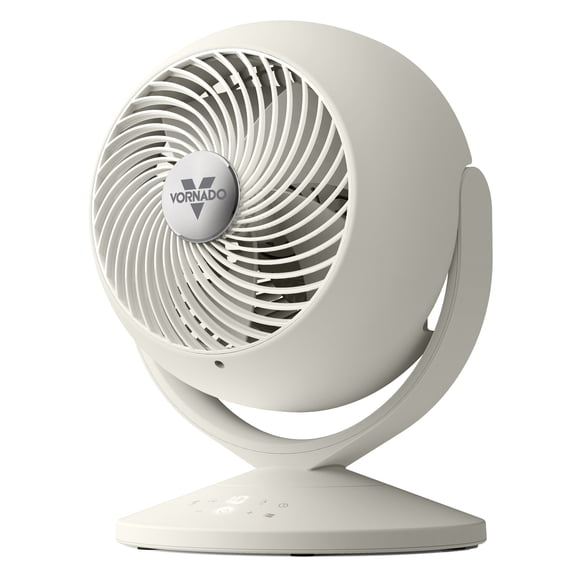 Vornado VORA 8 Whole Room Air Circulator with Omniwave Multi-Axis Oscillation, Alabaster