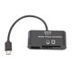 thumbnail image 1 of Lector de tarjetas Micro USB compatible con tarjeta de almacenamiento, tarjeta de memoria, disco U, lector de tarjetas USB, teléfono móvil, ordenador Universal para Android, 1 of 8