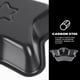 thumbnail image 3 of unbranded 2Ud Para Pasteles Antiadherente De Acero Carbono Negro Para Repostería En Casa, 3 of 8